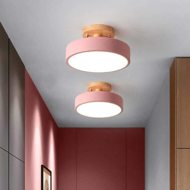 VegaGleam Modern Ceiling Lamp | Lighting | LED | wood | Premium Lighting Solution