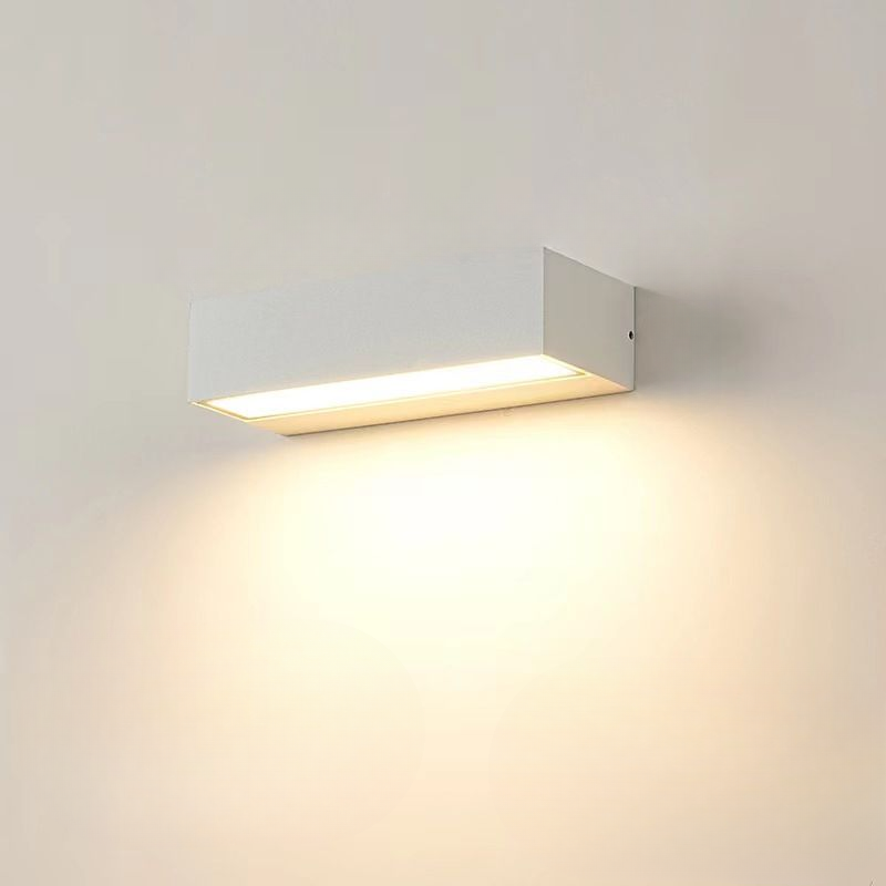 Sleek Linear Wall Lamp White, | Wall Lamp | Led | metal | Elegant Wall Illumination