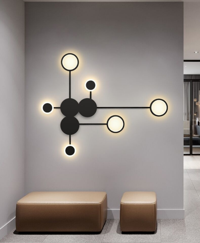 DotLights Minimalist Wall Lamps | Wall Lamp | Led | iron | 85V - 265V | Elegant Wall Illumination