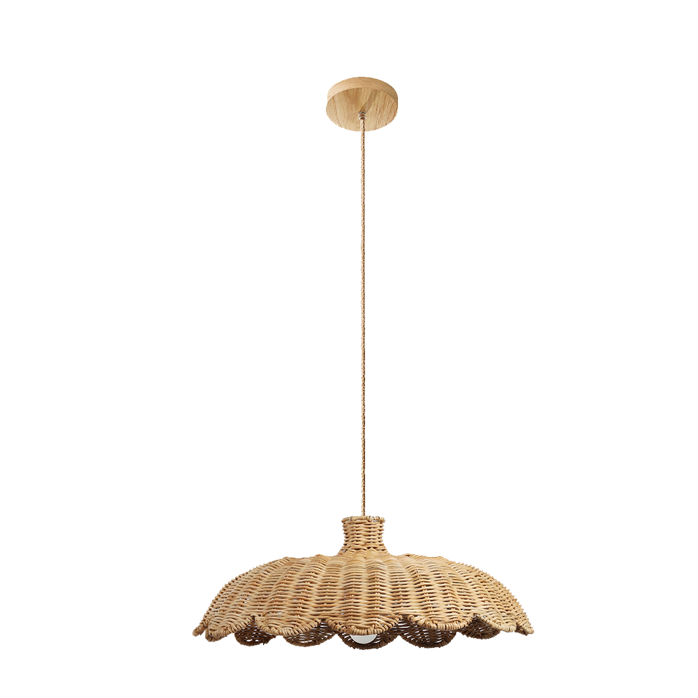 Boho Creative Decor Rattan Woven | Lighting | wood | 60W | 110V-120V | Premium Lighting Solution