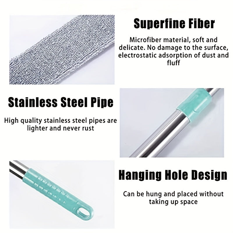 CleanReach Microfibre dusting brush with washable extension, | Appliance | Resin | Functional Home Appliance