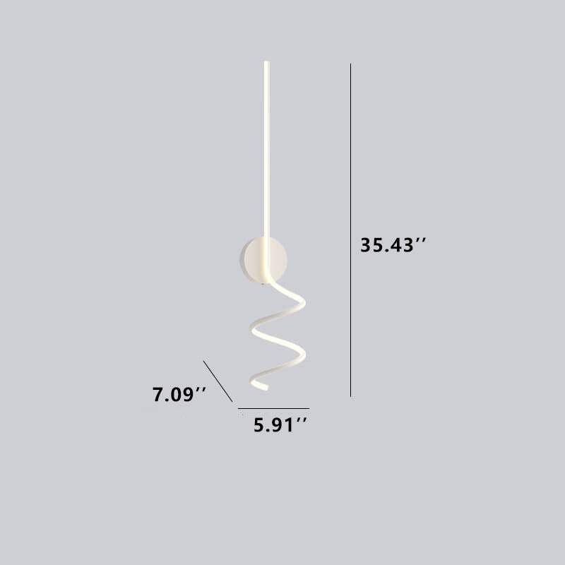 LumiArc Minimalist creative Arcs Lines | Wall Lamp | Led | aluminum | Elegant Wall Illumination