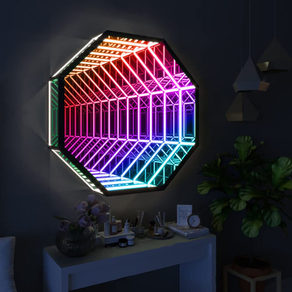 Magic Octagon Mirror Light | Lighting | Led | 20W | 100V - 240V | Premium Lighting Solution