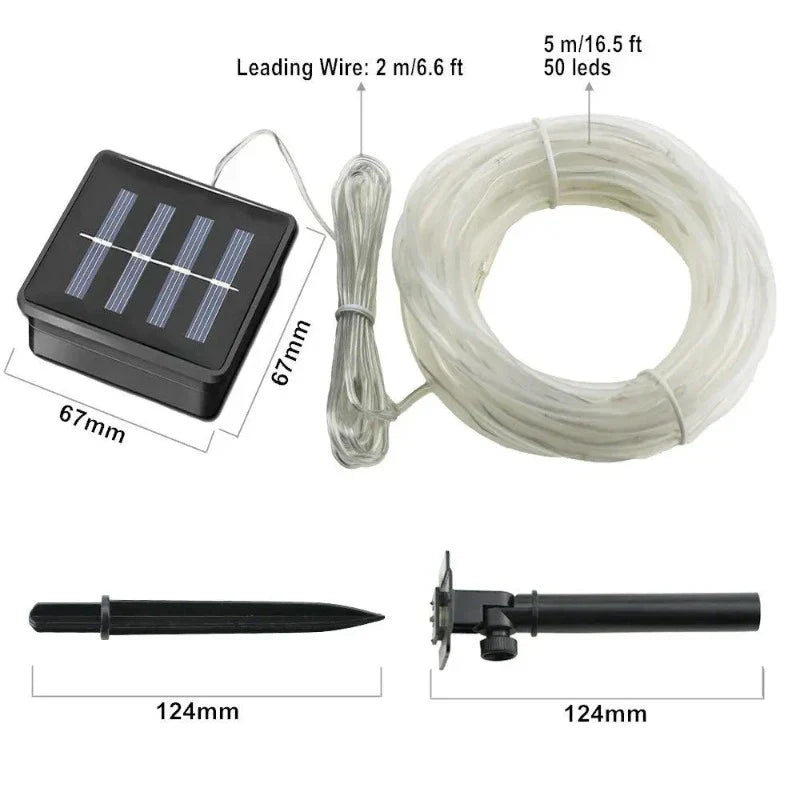 Sunlight Ribbon Solar Energy String | Lighting | LED | copper | 6V | Premium Lighting Solution