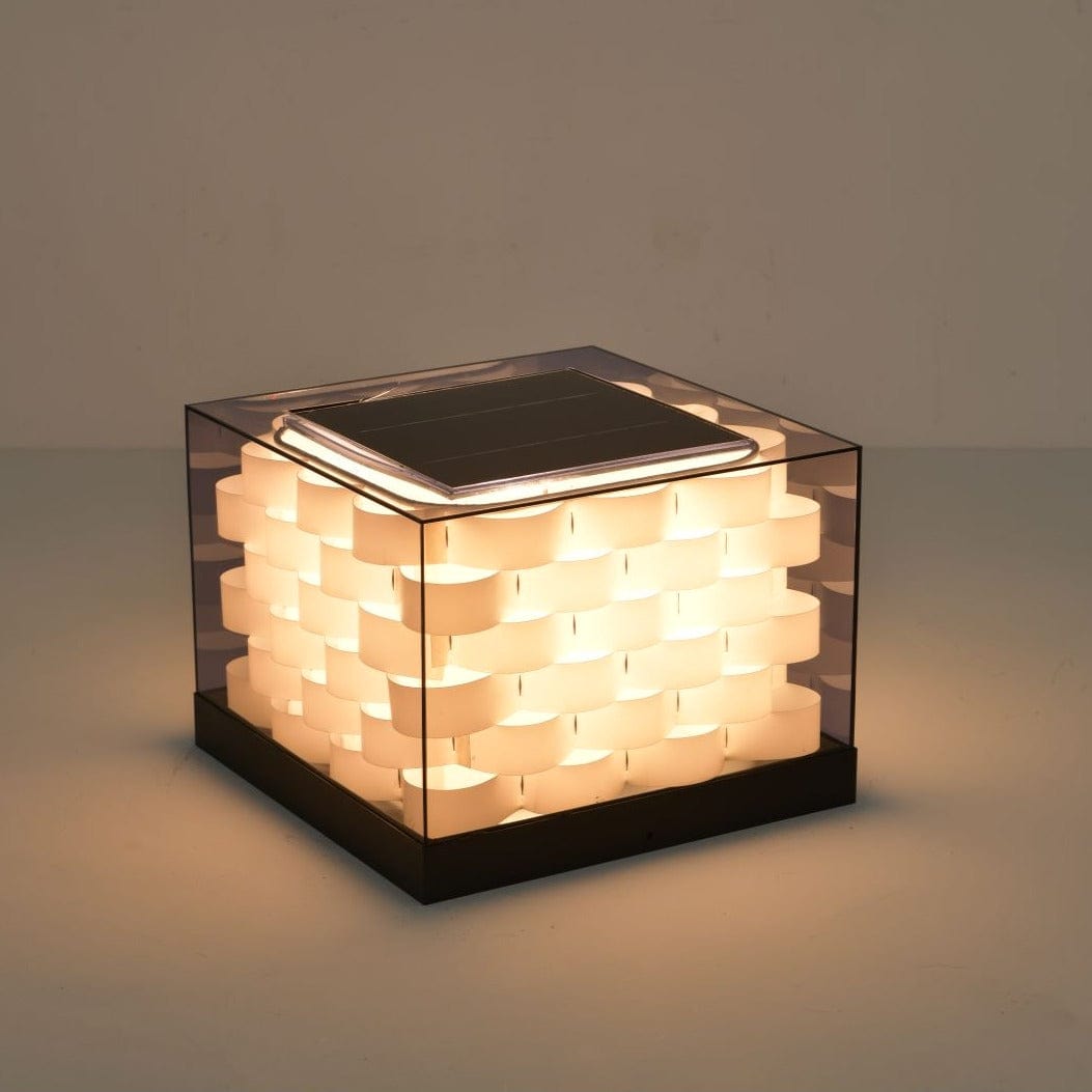 Cubed Weave Outdoor Light Solar | Lighting | LED | metal/plastic | Premium Lighting Solution