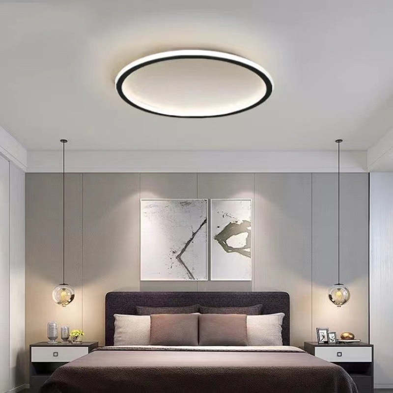 LunaNova Modern Round Ceiling Lamp | Lighting | LED | acrylic/metal | Premium Lighting Solution