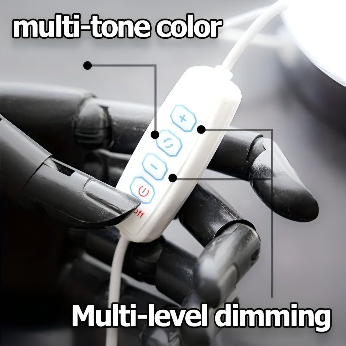 Elegant Table Lamp Plated | Table Lamp | LED | Glass/metal | Sleek Table Accent