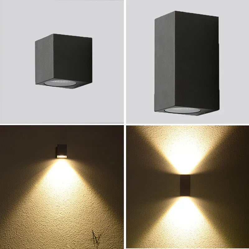Skylight Wall Lamp Outdoors | Wall Lamp | LED | aluminum | 110-240V | Elegant Wall Illumination