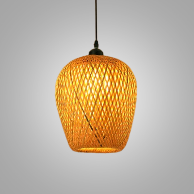 NatureLicht Traditional Rattan Hanging Lamp | Lighting | LED | bamboo/rattan | 90-260V | Premium Lighting Solution