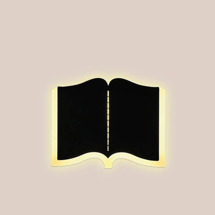LichtHaus Book-shaped wall lamp | Wall Lamp | Led | iron | 220V - 240V | Elegant Wall Illumination