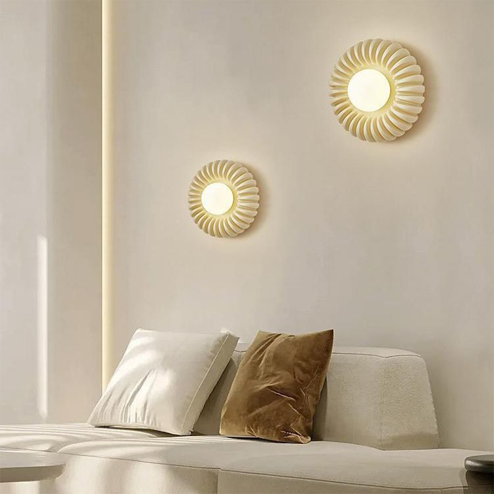French Style Creative Resin Corridor | Wall Lamp | 110V - 120V | Elegant Wall Illumination