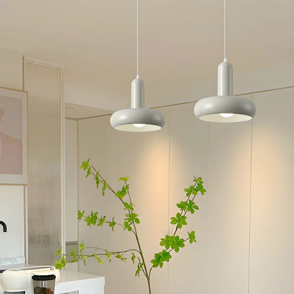 Bauhaus Puck Creamy Pendant LightFind | Lighting | LED | metal | 40W | 110V-120V | Premium Lighting Solution