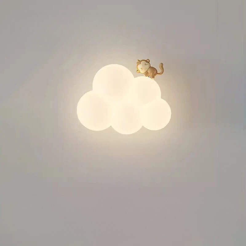 CloudLight Wall Lamp Children's Room | Wall Lamp | Led | iron | 240V | Elegant Wall Illumination