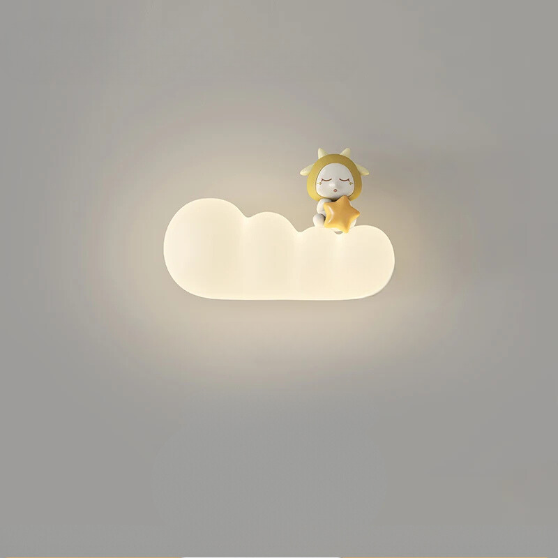 KinderDroom Children's Room Wall Lamp | Wall Lamp | Led | metal | 18W | 220V - 240V | Elegant Wall Illumination