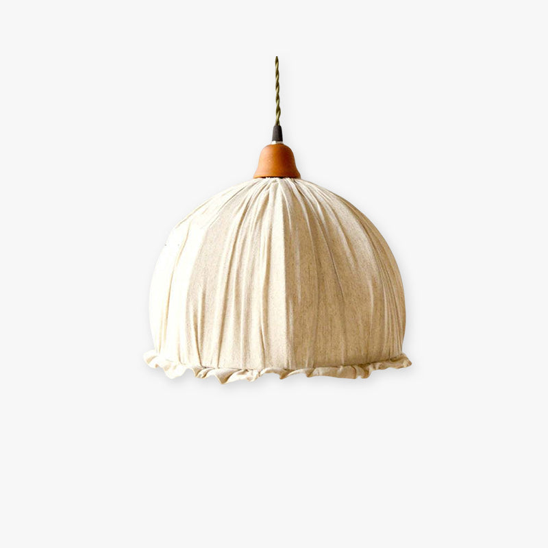 EcoLume Scandinavian Hanging Lamp Beige | Lighting | LED | warm white | fabric/metal | Premium Lighting Solution