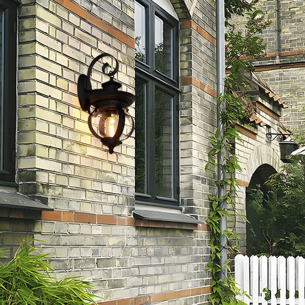 Light Outdoor Wall Lantern | Lighting | Warm White | glass/iron | 6W | 110V | Premium Lighting Solution