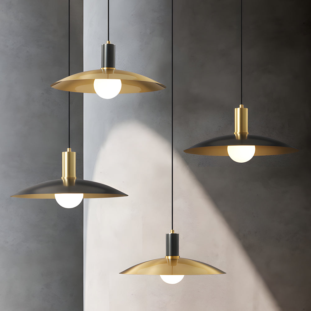 Light Mid-Century Brass Hanging Lamp | Lighting | LED | Warm White | brass/copper/glass | 110V | Premium Lighting Solution