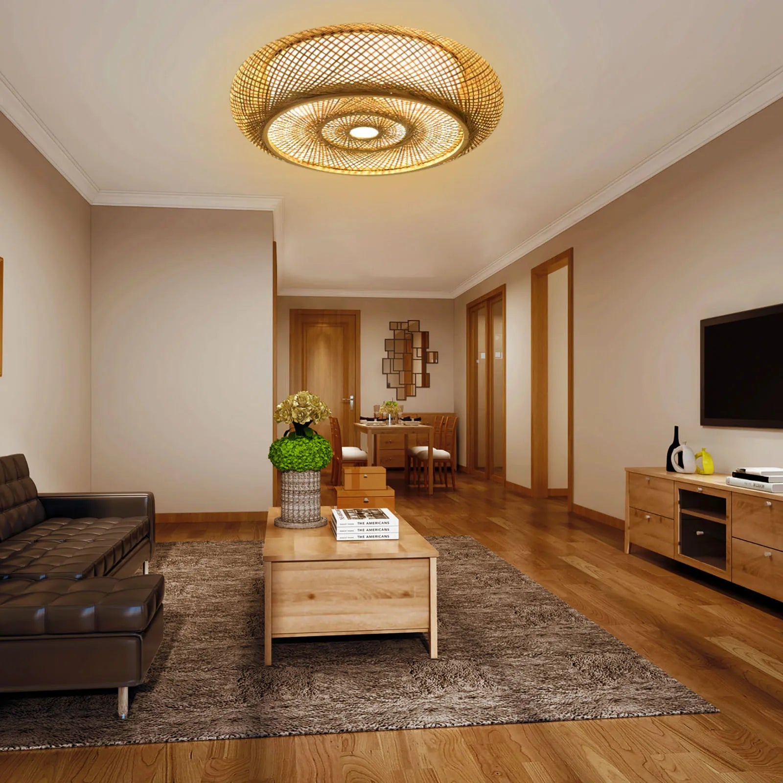 ZenLicht Bamboo Hanging Lamp | Lighting | LED | bamboo/rattan | Premium Lighting Solution