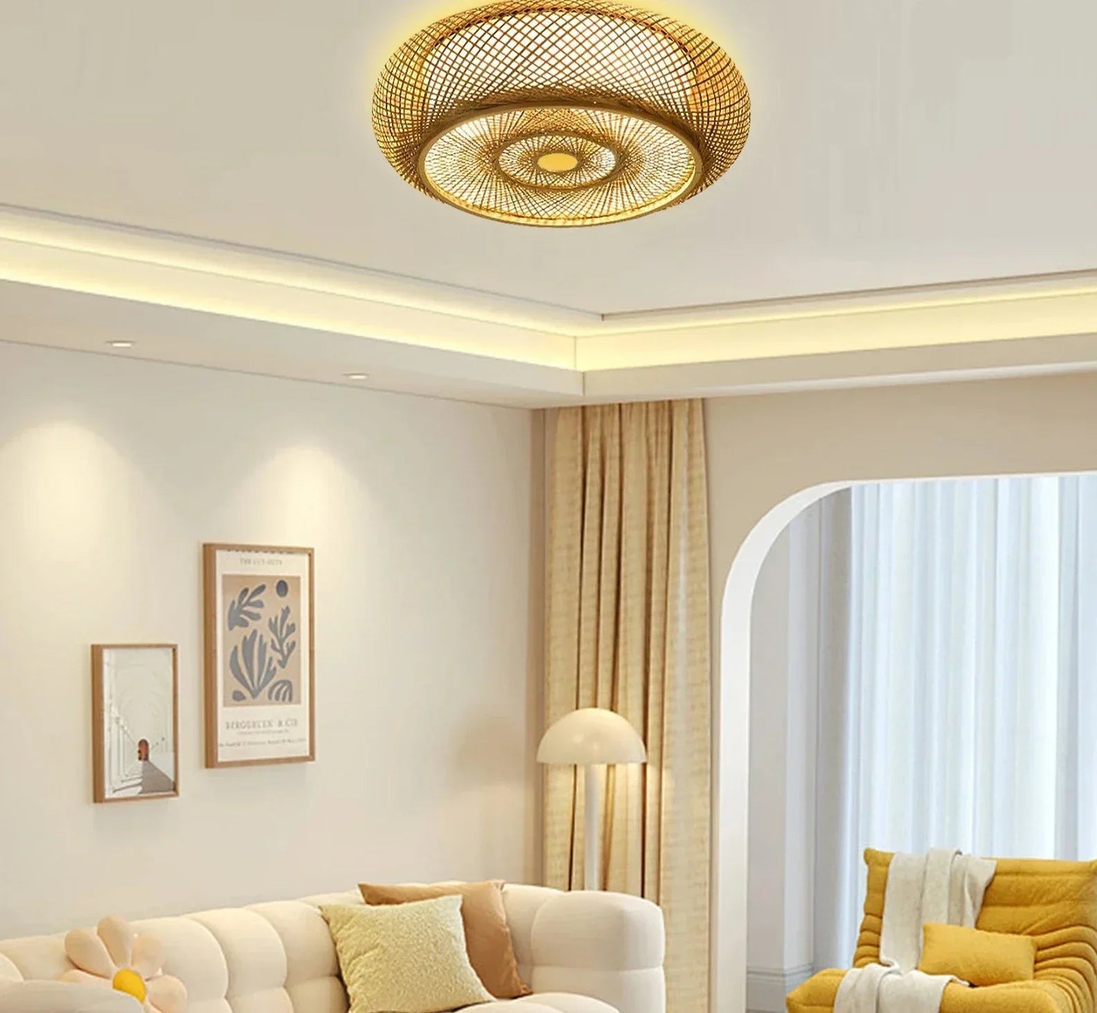 ZenLicht Bamboo Hanging Lamp | Lighting | LED | bamboo/rattan | Premium Lighting Solution