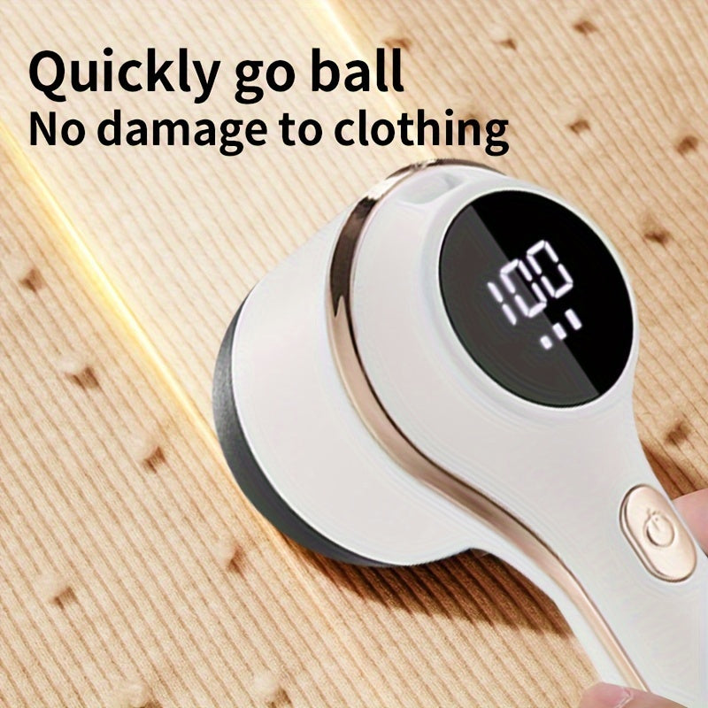 LintZap USB Rechargeable Textile Shaver Portable Lint Remover | Appliance | LED | Plastic/Metal | Functional Home Appliance