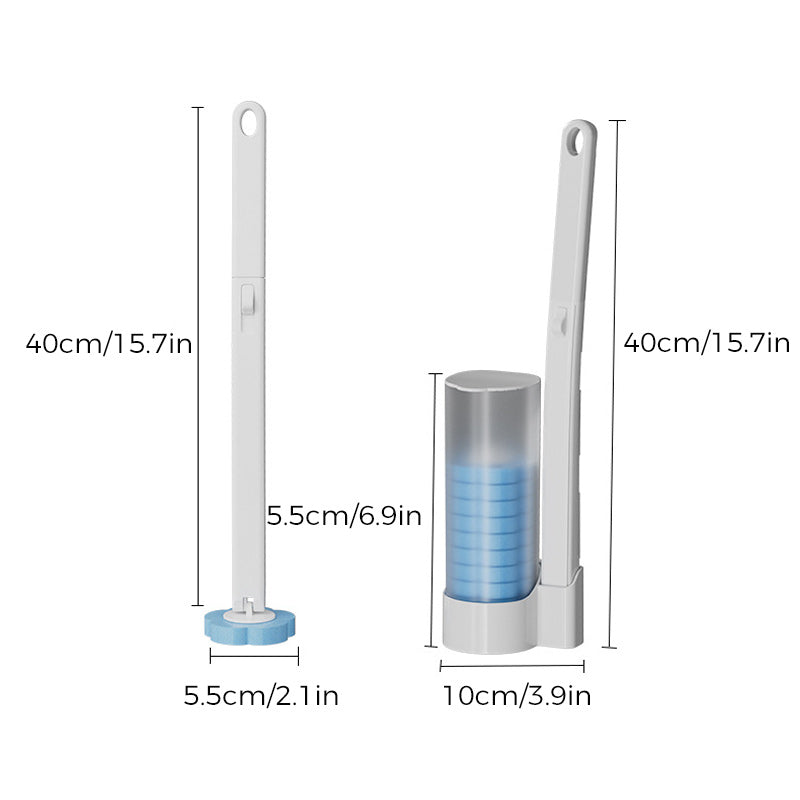 FlushBrush Hygienic disposable toilet brush for effortless | Brush | Plastic | Functional Home Appliance