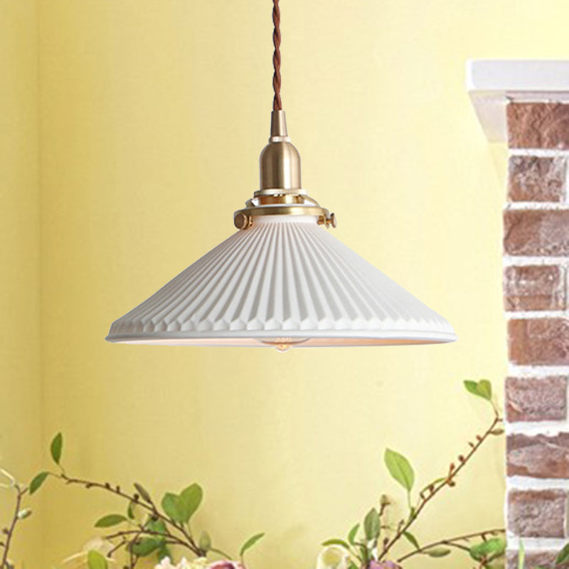 White Ceramic Hanging Lamp | Lighting | LED | ceramic | Premium Lighting Solution