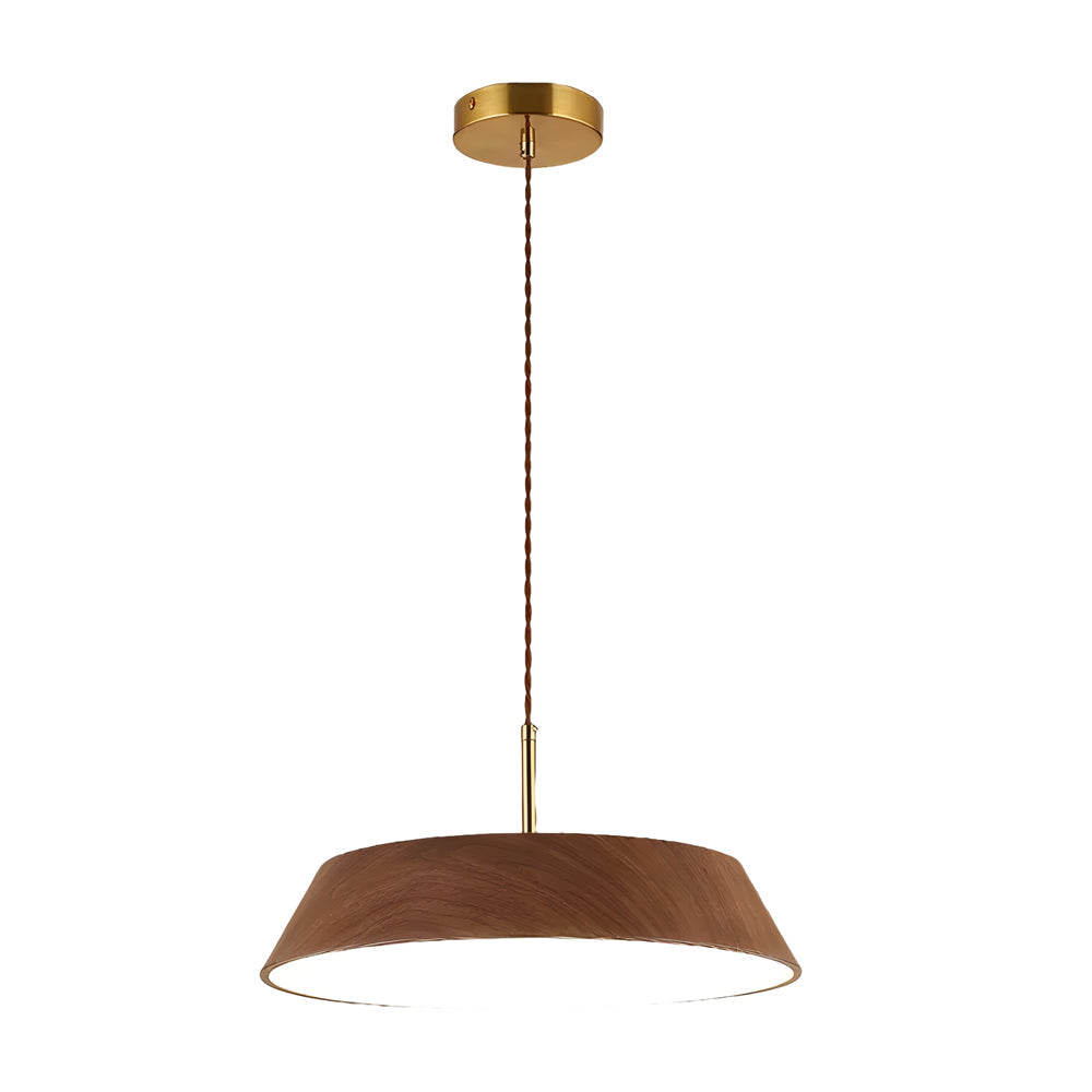 Round Wooden Japanese Style Hanging | Lighting | LED | acrylic/wood | 24W | 110V | Premium Lighting Solution