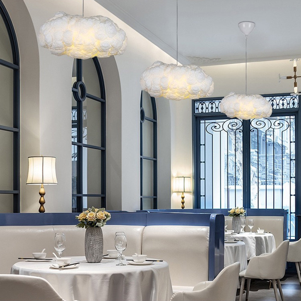 TranquilAura Designer Cloud Hanging Lamp | Lighting | LED | Warm White | Premium Lighting Solution