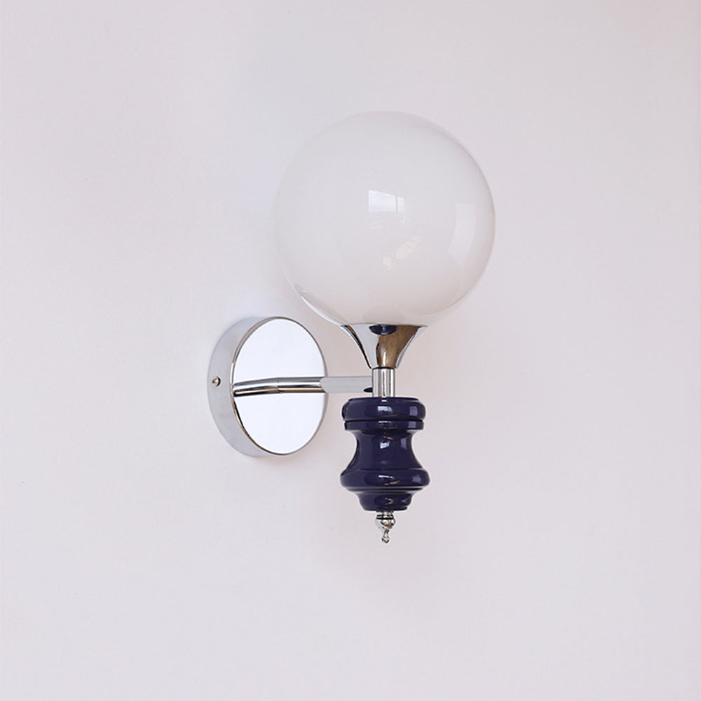 French Medieval Vintage Bauhaus Wall | Wall Lamp | glass | 110V - 120V | Elegant Wall Illumination