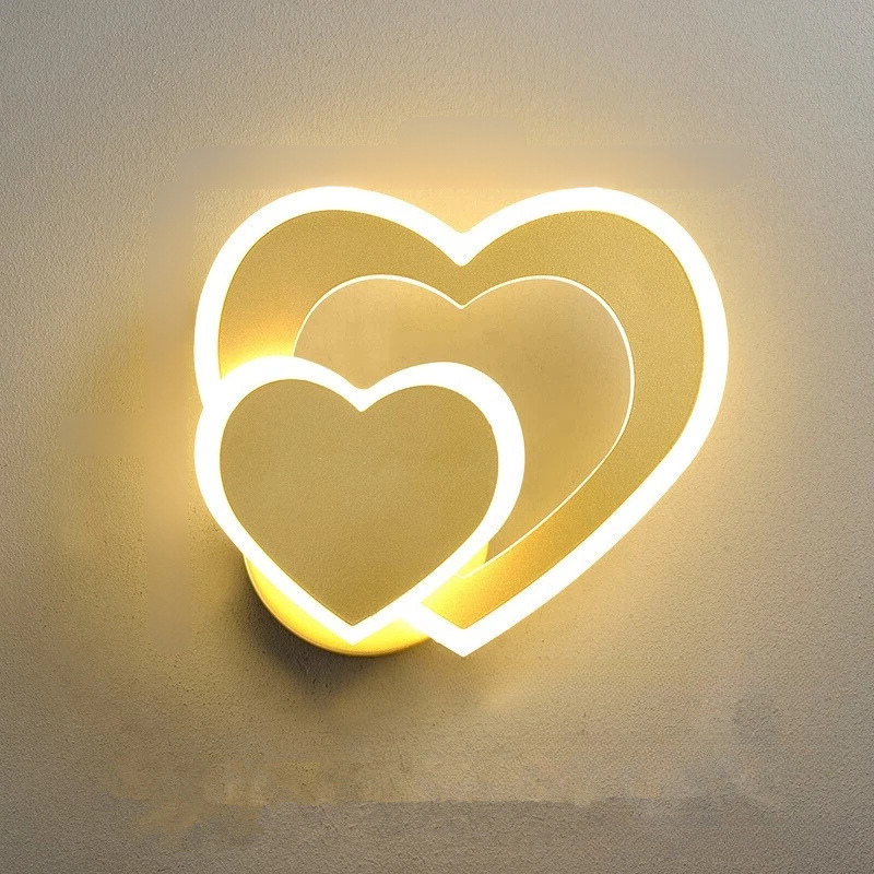HeartWall Wall Lamp Creative Mood | Wall Lamp | Led | iron | 111V - 240V | Elegant Wall Illumination
