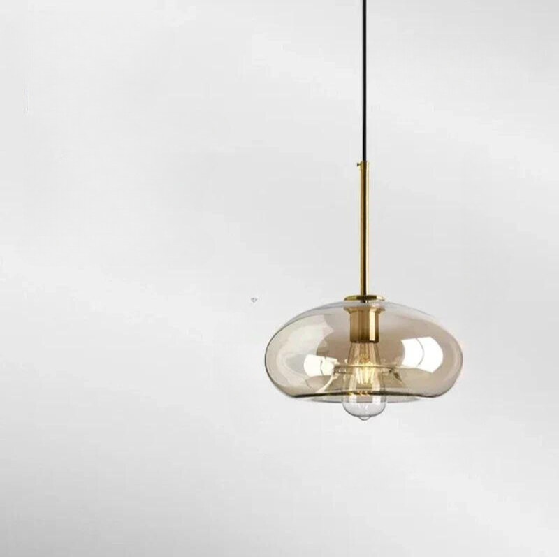 NordicGlas Modern Scandinavian Hanging Lamp | Lighting | glass/metal | 90-260V | Premium Lighting Solution