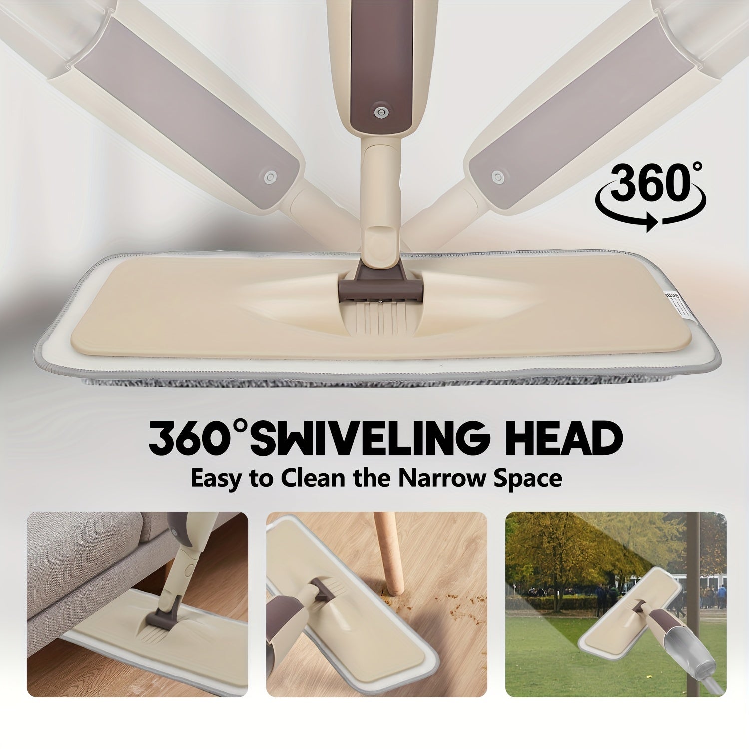 RevoMop Reusable Microfiber Spray Mop Effortless | Appliance | Functional Home Appliance