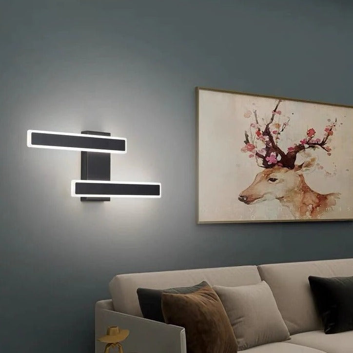 Contempo Wall Lamp Elongated Light | Wall Lamp | Led | Iron/PVC | 111V-240V | Elegant Wall Illumination