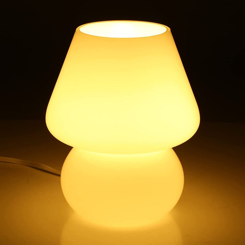 Mushroom Lamp Vintage Glass Night | Lighting | Led | glass | Premium Lighting Solution