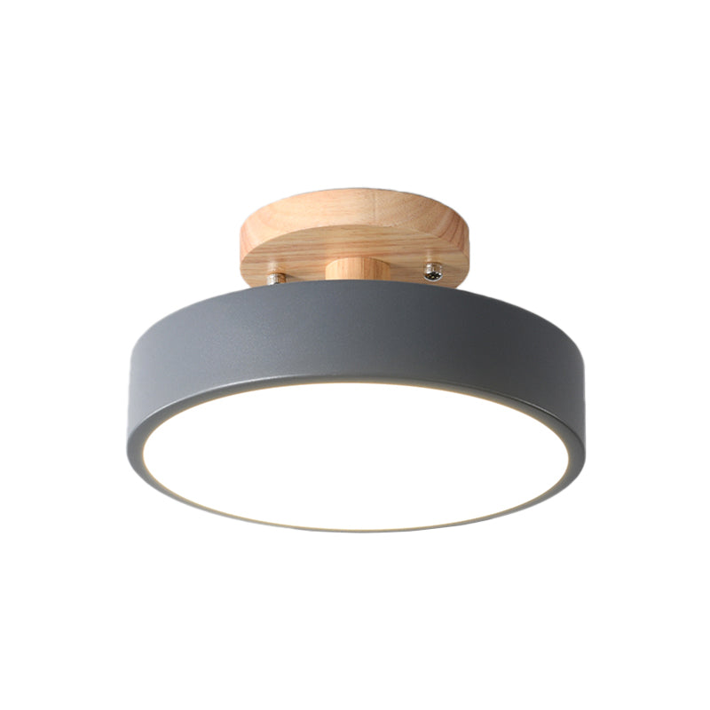Scandinavian Drum Ceiling Lamp | Lighting | LED | metal/wood | 39 watts | Premium Lighting Solution