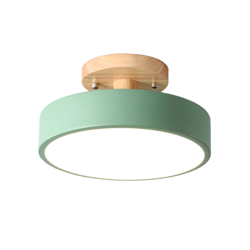 Scandinavian Drum Ceiling Lamp | Lighting | LED | metal/wood | 39 watts | Premium Lighting Solution