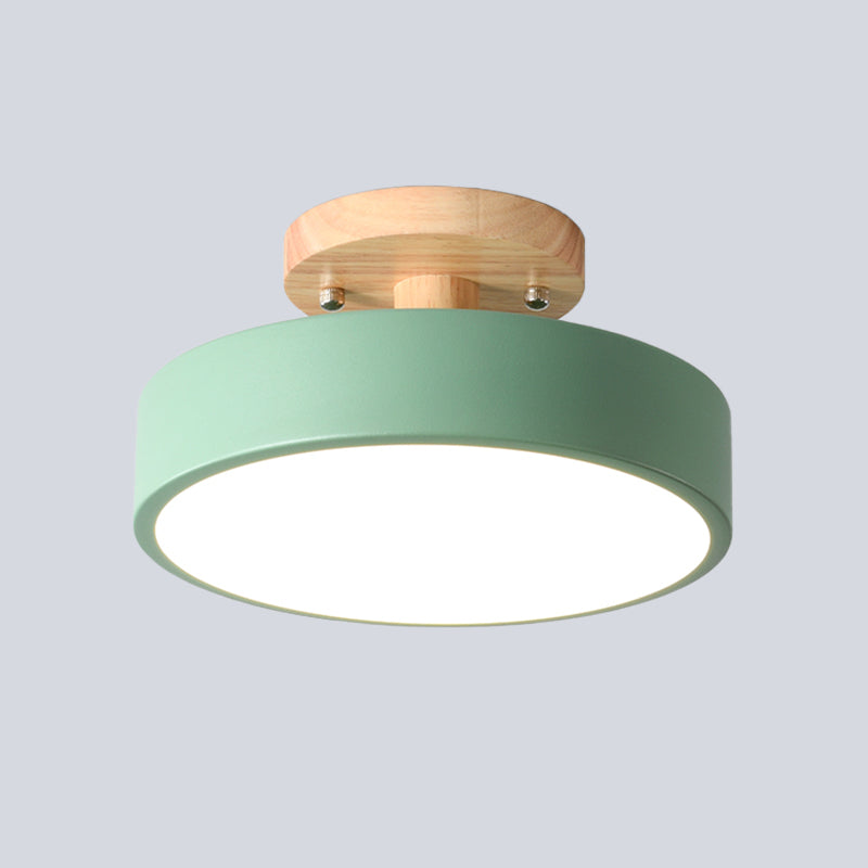 Scandinavian Drum Ceiling Lamp | Lighting | LED | metal/wood | 39 watts | Premium Lighting Solution