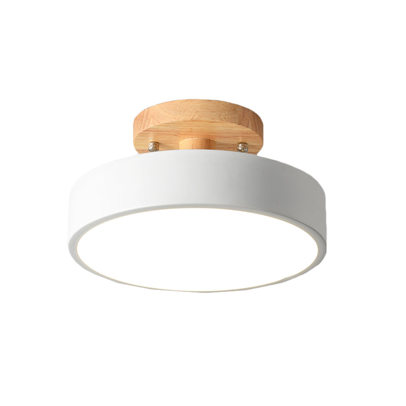 Scandinavian Drum Ceiling Lamp | Lighting | LED | metal/wood | 39 watts | Premium Lighting Solution
