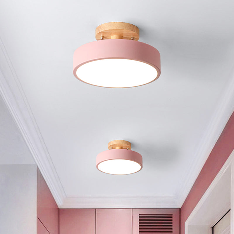 Scandinavian Drum Ceiling Lamp | Lighting | LED | metal/wood | 39 watts | Premium Lighting Solution