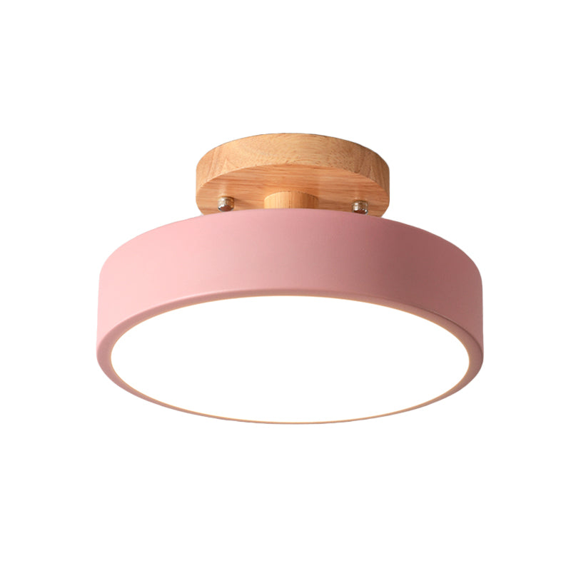 Scandinavian Drum Ceiling Lamp | Lighting | LED | metal/wood | 39 watts | Premium Lighting Solution