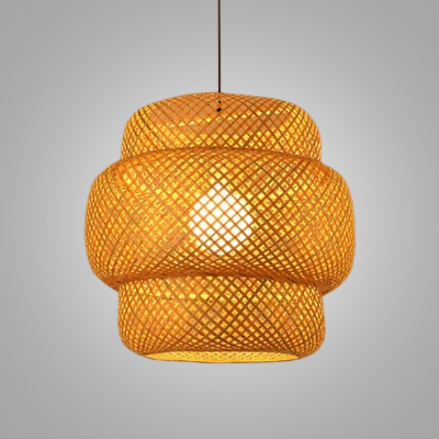 NatureLicht Traditional Rattan Hanging Lamp | Lighting | LED | bamboo/rattan | 90-260V | Premium Lighting Solution