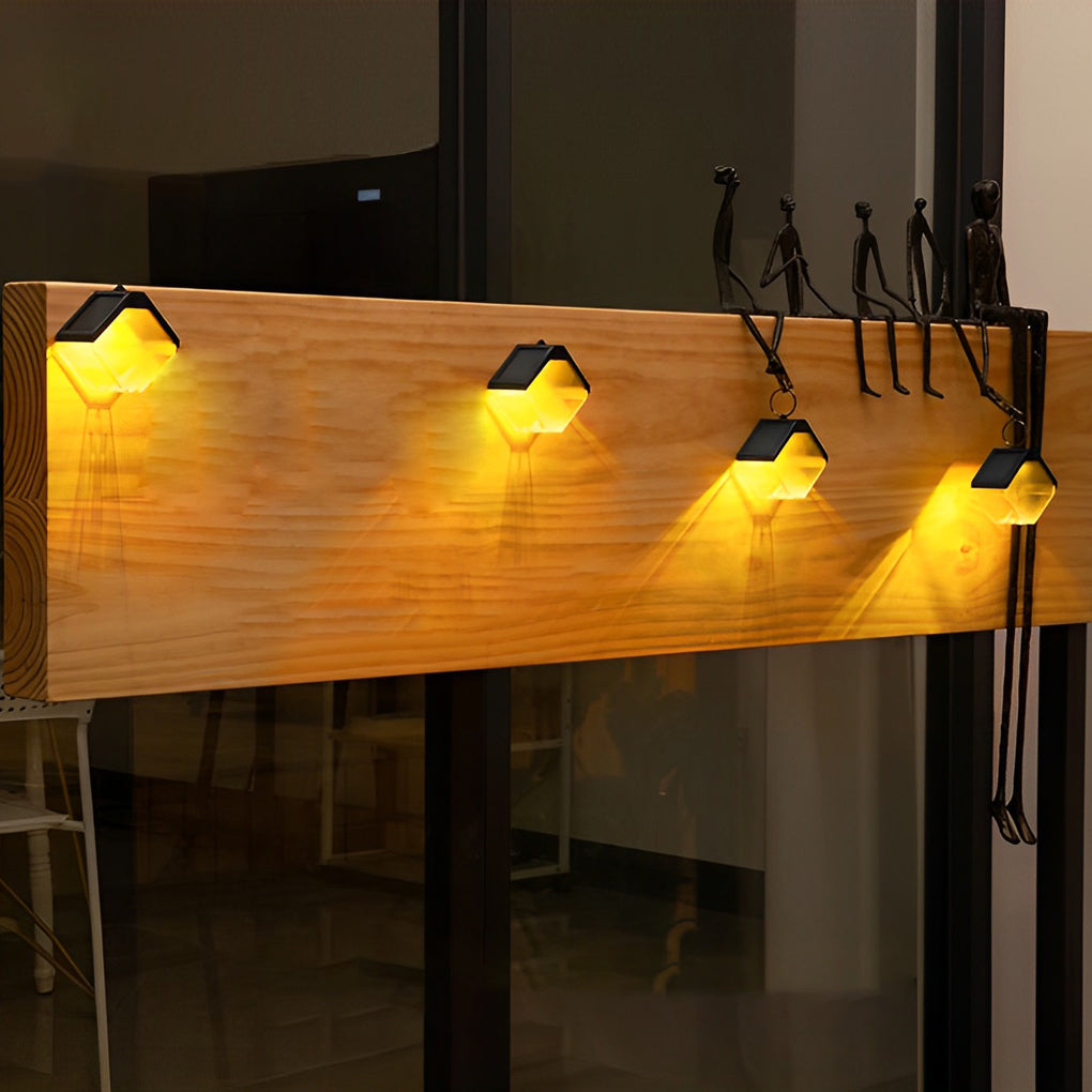 Waterproof Multicolor Modern Solar Wall | Lighting | Led | Warm White | 6W | 2V | Premium Lighting Solution