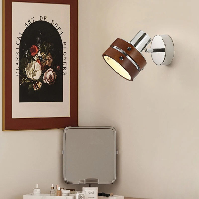 TelescopicLamp Telescopic Bedside Lamp Reading | Lighting | iron/wood | 60W | 90V - 240V | Premium Lighting Solution