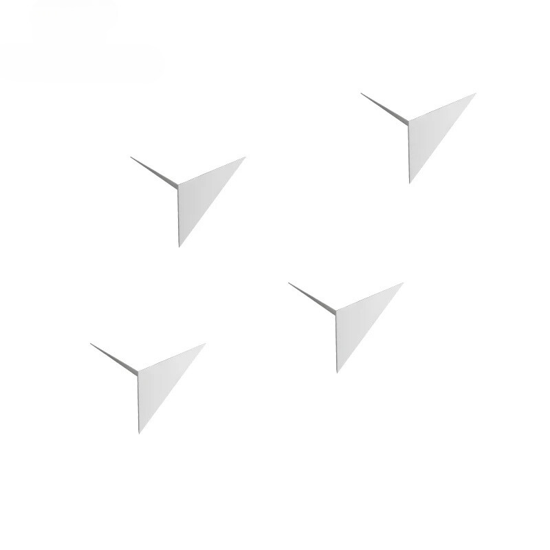DriehoekLicht Minimalist Wall Lamp Interior | Wall Lamp | Led | Aluminum/Metal | 3W | 85-265V | Elegant Wall Illumination