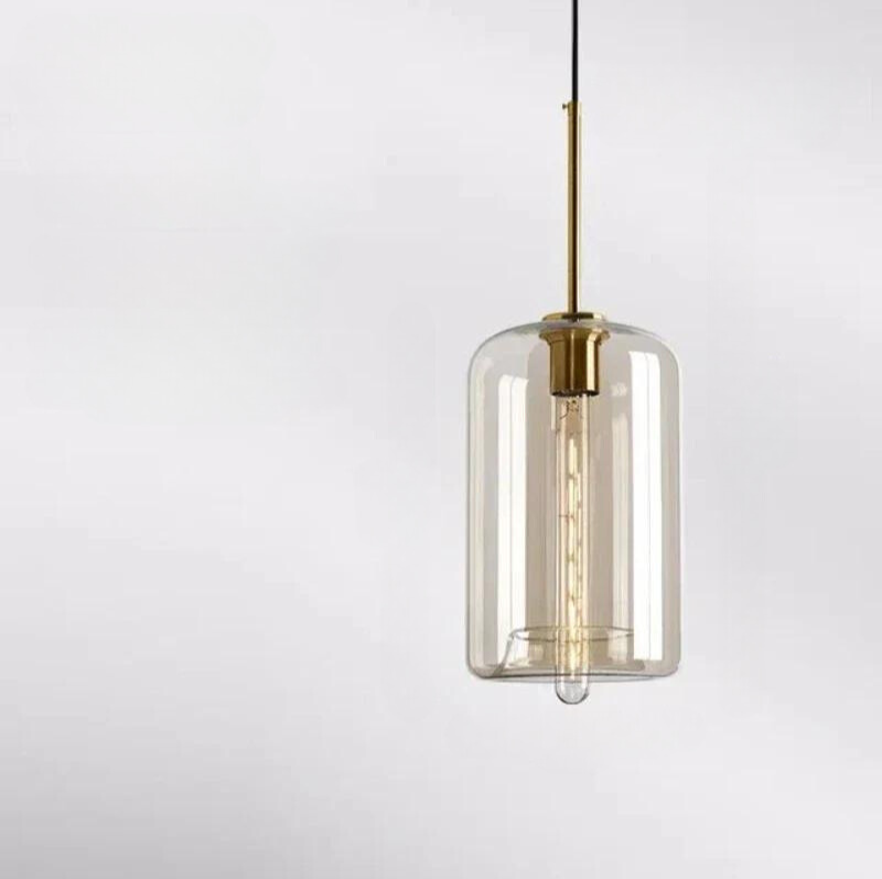 NordicGlas Modern Scandinavian Hanging Lamp | Lighting | glass/metal | 90-260V | Premium Lighting Solution