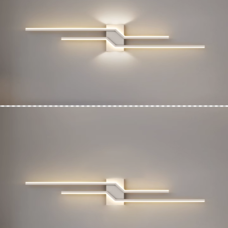 Alana Modern Wall Lamp Black/White | Wall Lamp | Led | Metal/Acrylic | 110V-240V | Elegant Wall Illumination