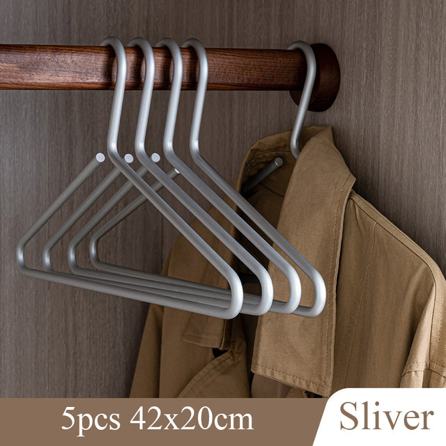 GlamHangs Set of Gold/Silver Clothes Hangers Seamless | Appliance | Metal | Functional Home Appliance