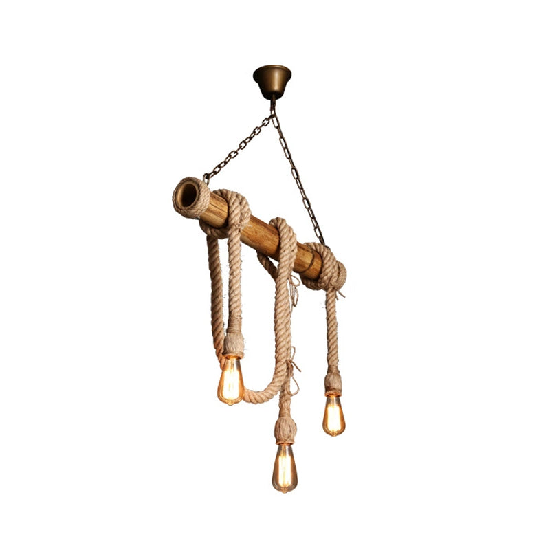 IndustrialBamboo Adjustable Ceiling Lamp | Lighting | LED | bamboo | Premium Lighting Solution