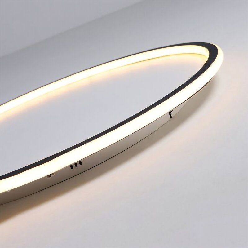 LunaNova Modern Round Ceiling Lamp | Lighting | LED | acrylic/metal | Premium Lighting Solution