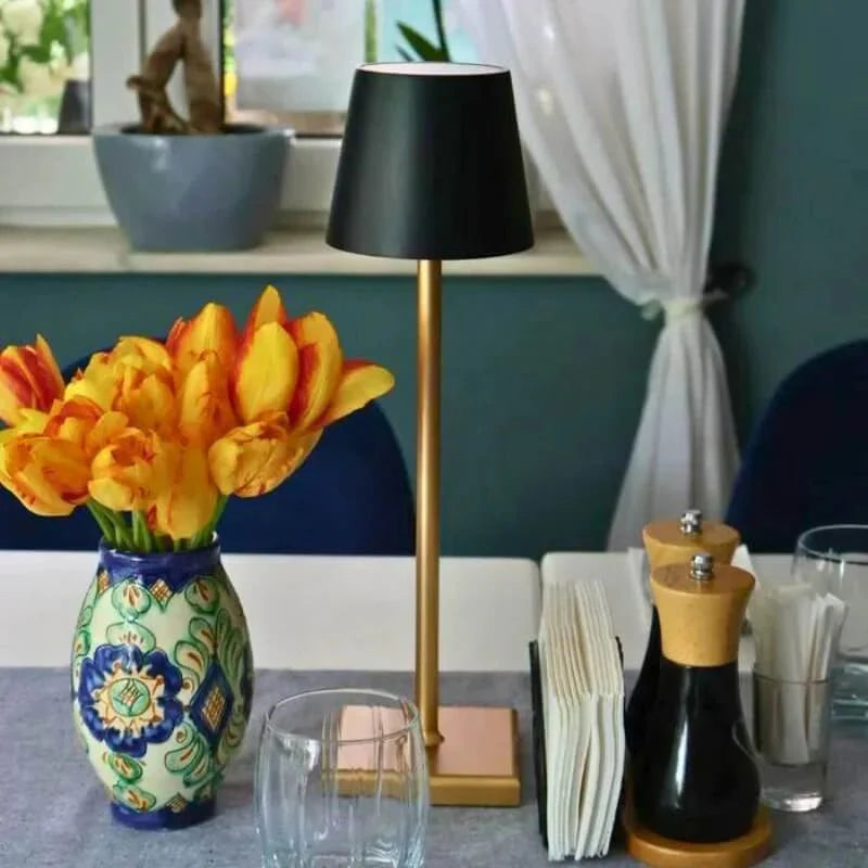 LumoTall Dimmable Table Lamp | Table Lamp | LED | Iron | Sleek Table Accent